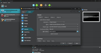 VM Installation and OS Configuration